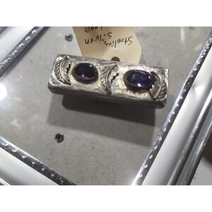 Vintage sterling silver belt loop